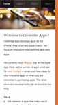 Mobile Screenshot of caramba-apps.com
