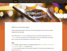 Tablet Screenshot of caramba-apps.com